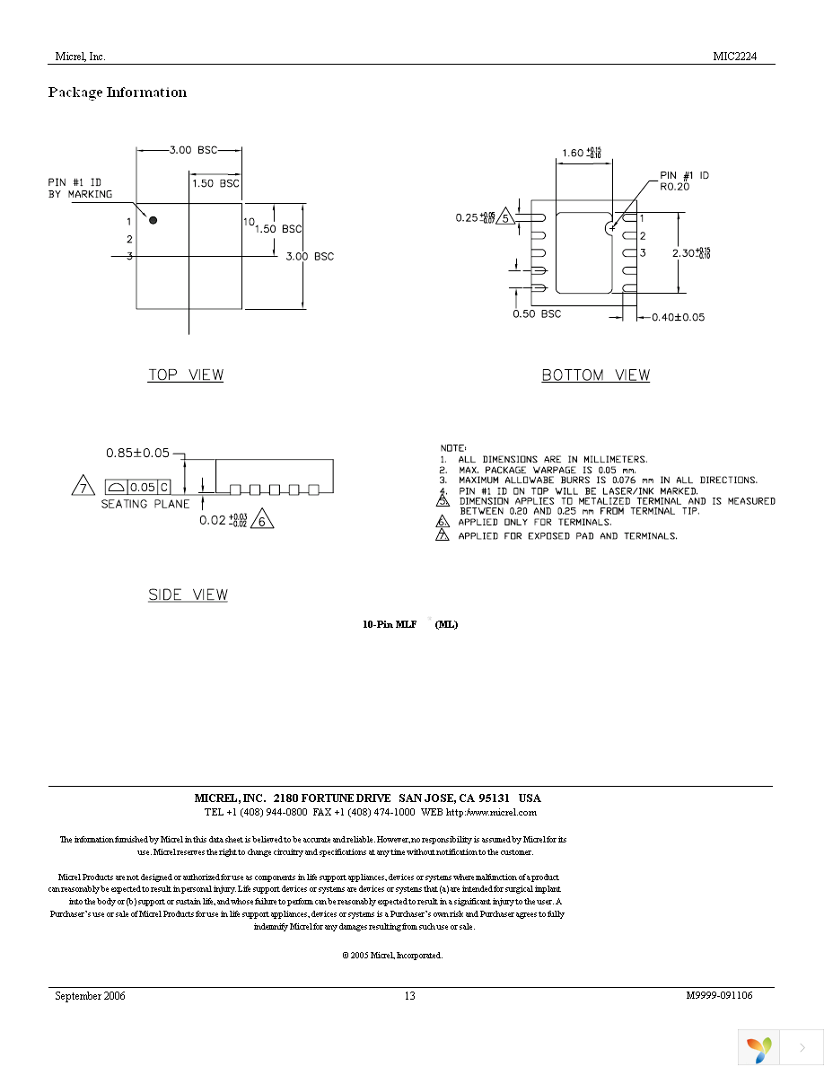 MIC2224YML TR Page 13